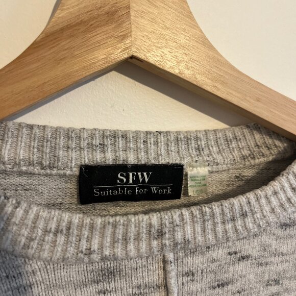 Knit Crop Sweater - Picture 3 of 3